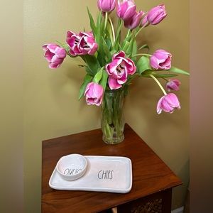 Rae Dunn Queso / Chips Artisan Collection - N w/o T